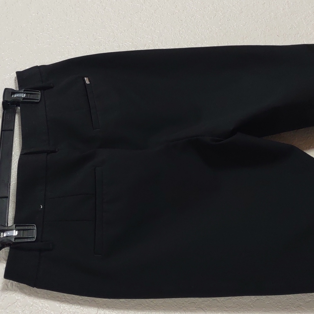 White House Black Market Black Slim Crop Pants, Size 10. - Picture 8 of 16
